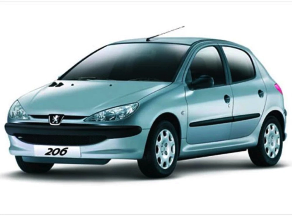 Peugeot 206 хетчбек | подвійне головне світло