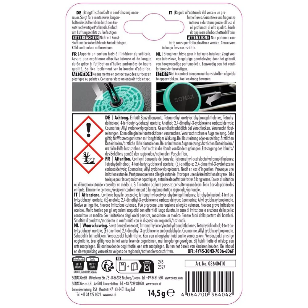 SONAX Air Freshener Ocean Fresh