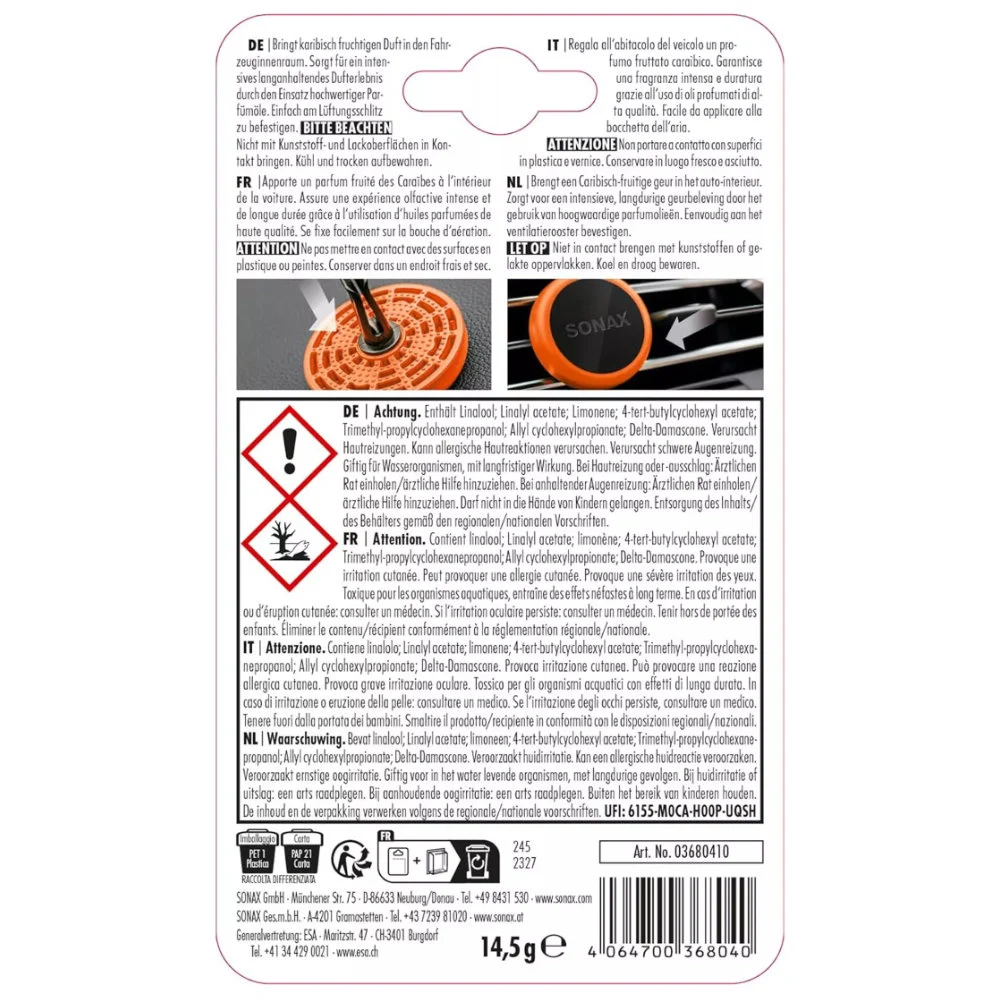 SONAX Air Freshener Havana Love
