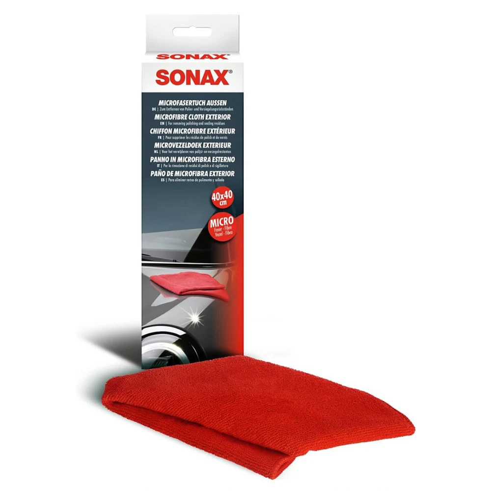 SONAX Microfaser Tücher Außen салфетка для кузова 40x40 см