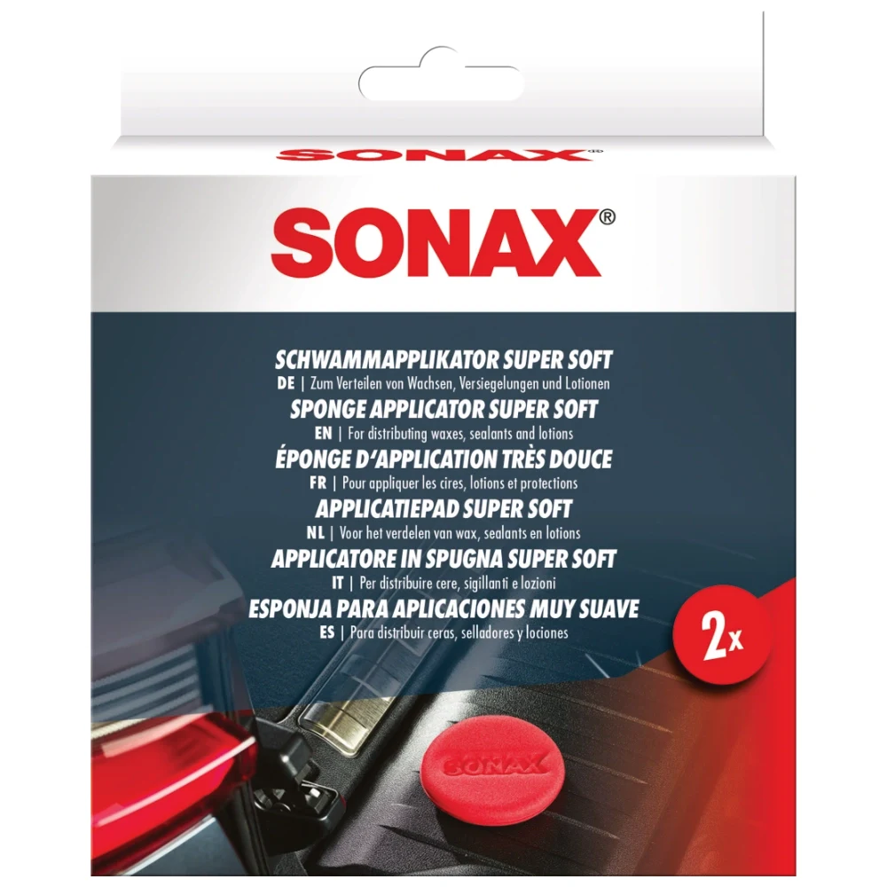 SONAX Schwamm Applikator Super Soft мягкий аппликатор для ухода