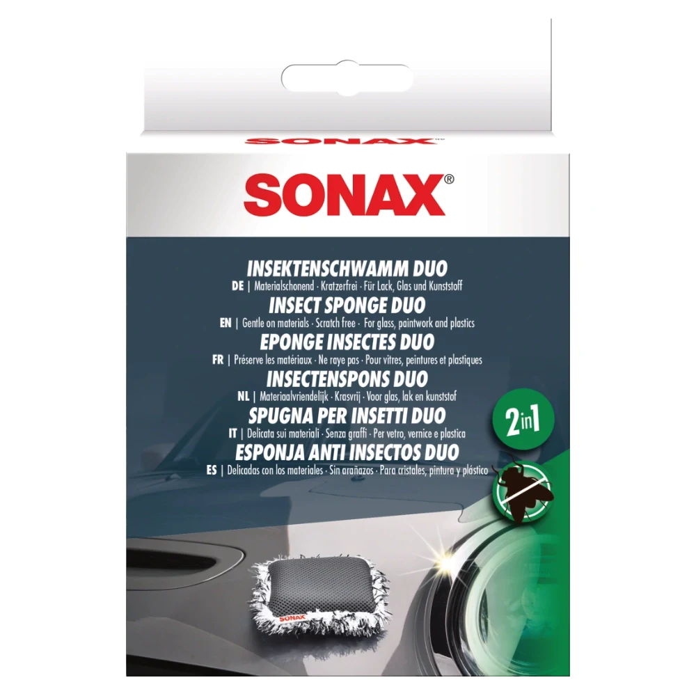 SONAX Insekten Schwamm Duo двусторонняя губка антимошка