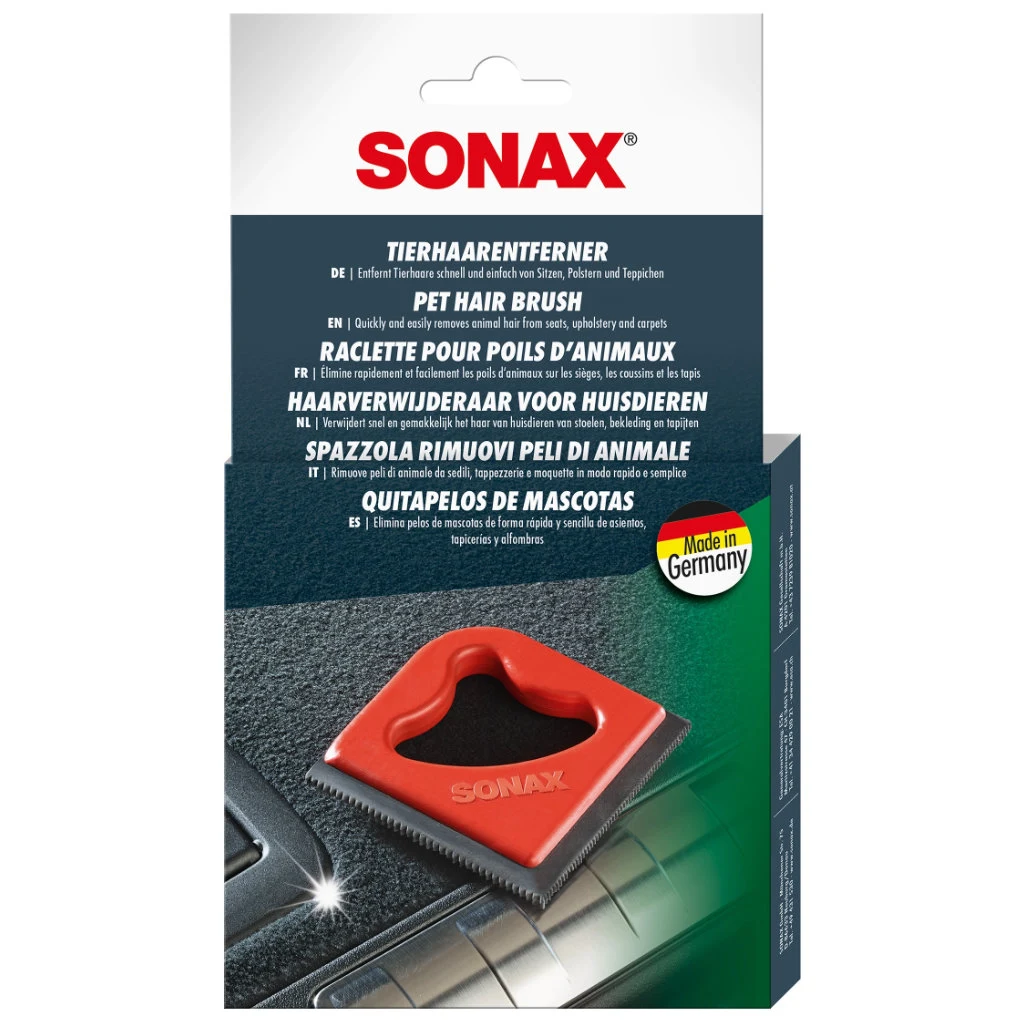 SONAX Tierhaar Entferner резиновая щетка-гребешок для удаления шерсти животных