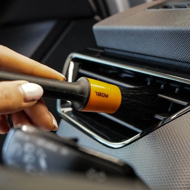 ADBL Round Detailing Brush Reinigungspinsel 12 кисть для детейлинга диаметр 25 мм, Количество: 25 мм