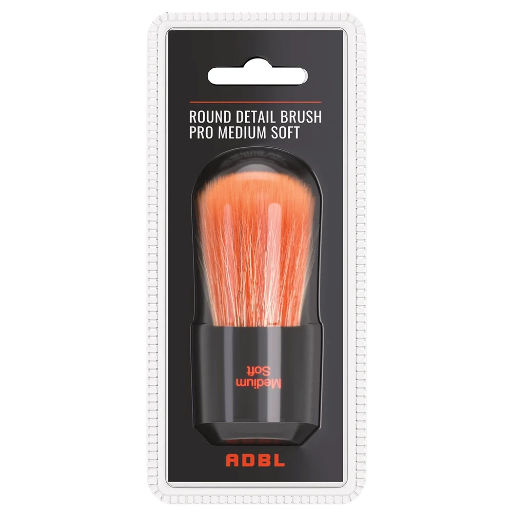 ADBL Round Detail Brush Pro Medium Soft кисть для детейлинга средней мягкости