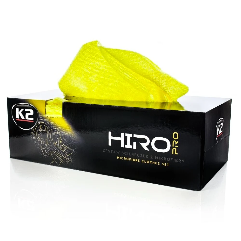 K2 PRO HIRO микрофибра в наборе 30х30 см 170 gsm 30 шт