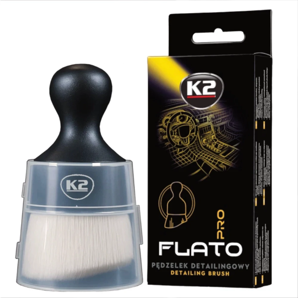 K2 PRO FLATO маленькая щетка для детейлинга салона авто