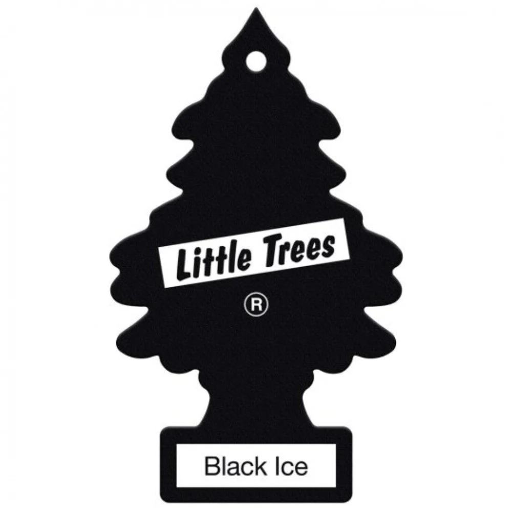 Little Trees Black Ice Air Freshener