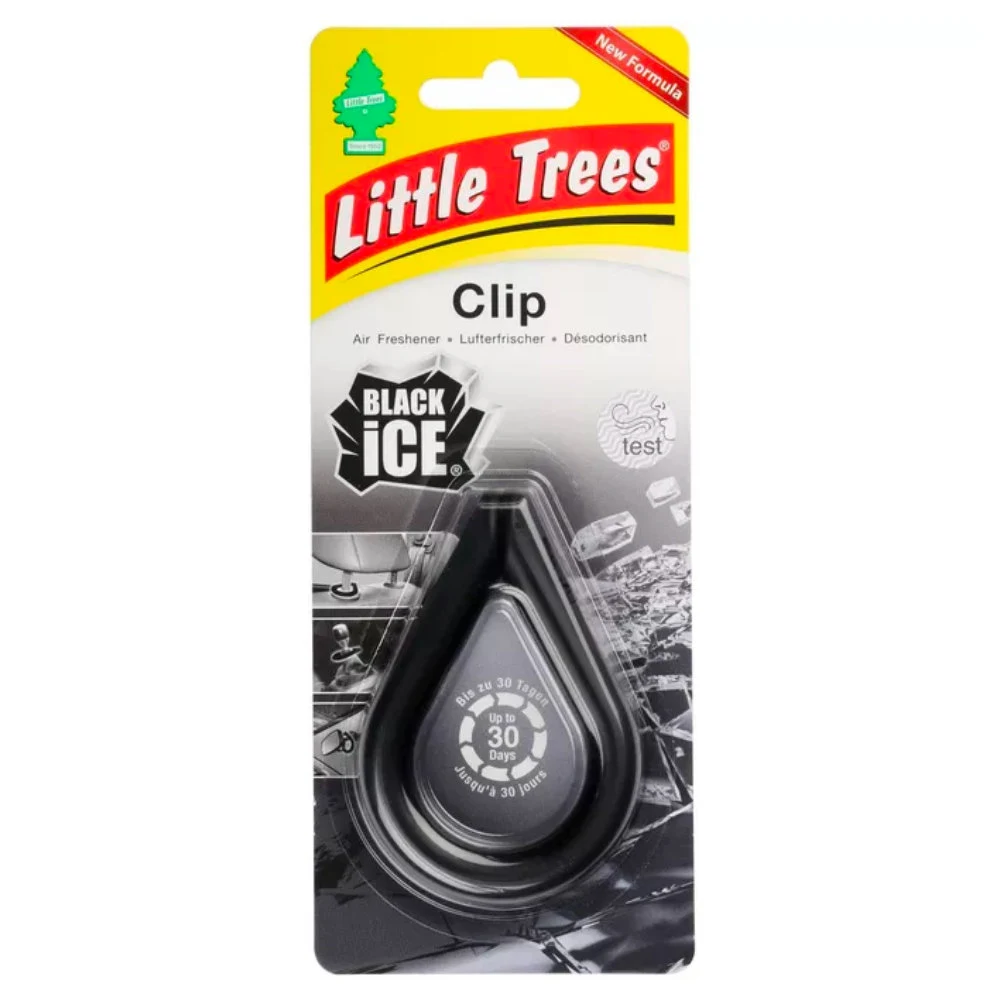 Little Trees Clip Black Ice Air Freshener