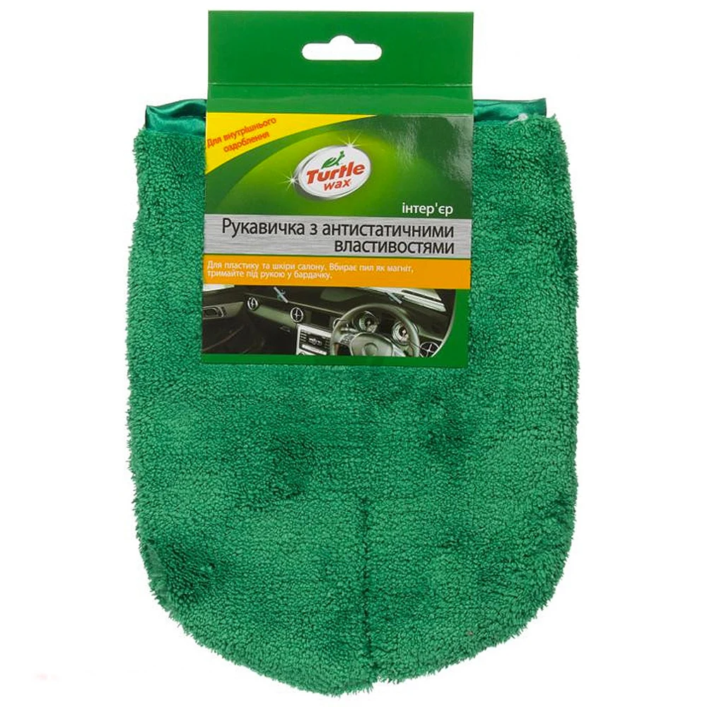 Tiurtle Wax рукавица для кожи и пластика