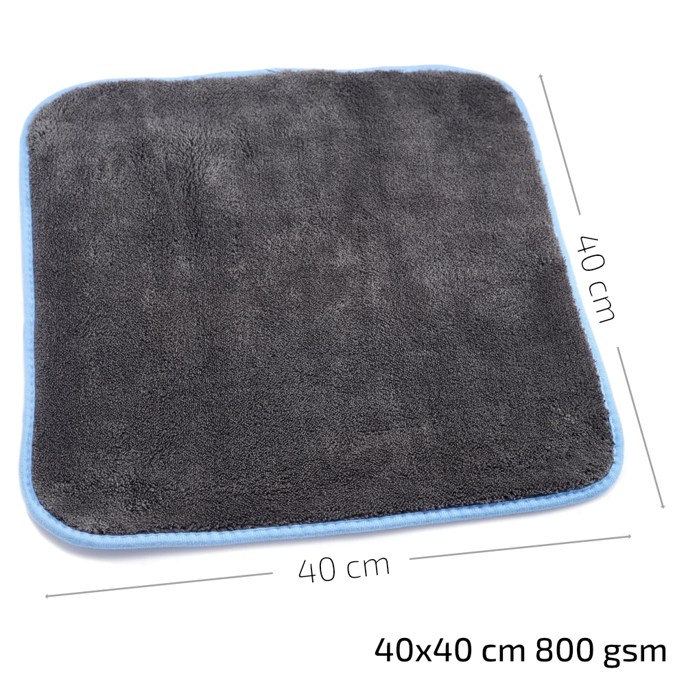 WIPERS 3X Dichte MikrofaserTüch серая плотная салфетка из микрофибры (Германия) 40х40 см 800 gsm