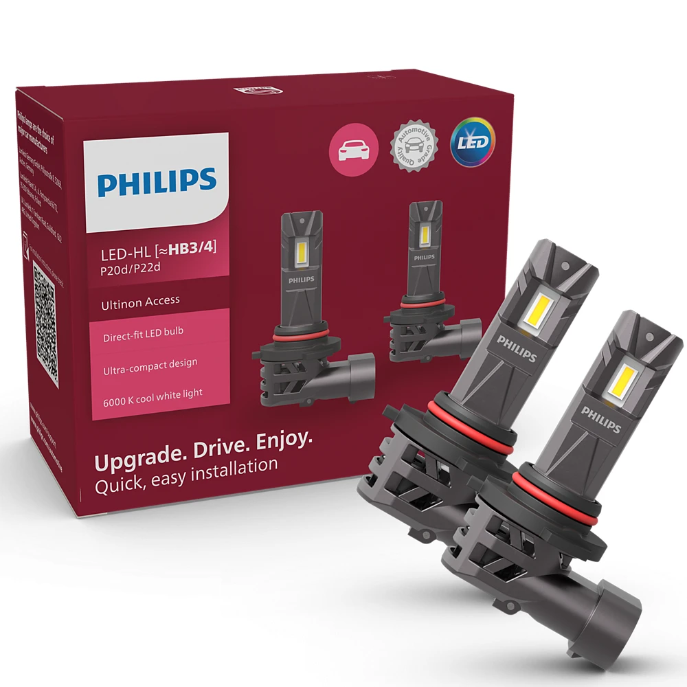Лампи дальнього світла PHILIPS Ultinon Access CX HB3 0K 2 шт.