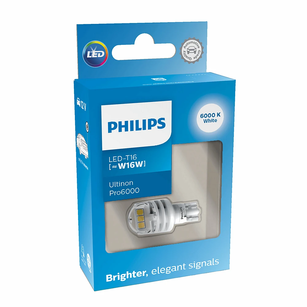 Сигнальні LED PHILIPS Ultinon Pro6000 Si W16W1