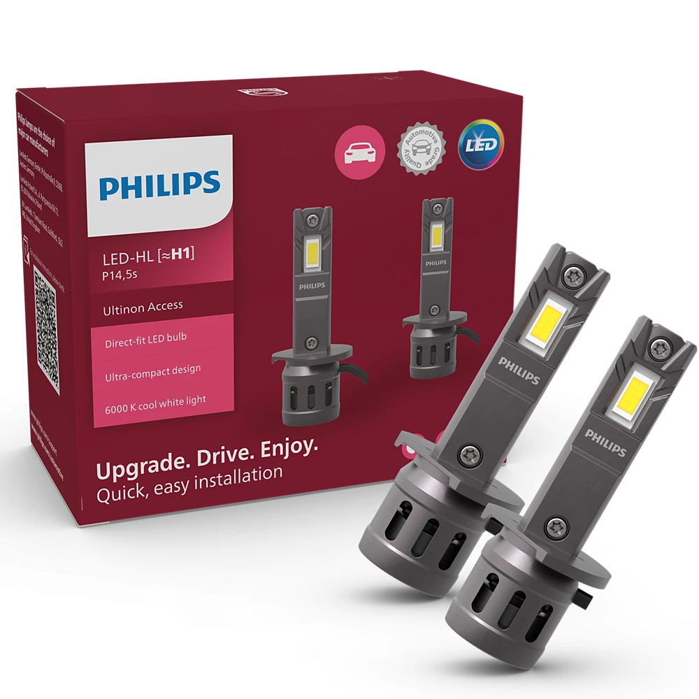 Лампы дальнего света PHILIPS Ultinon Access CX H1 0K 2 шт.