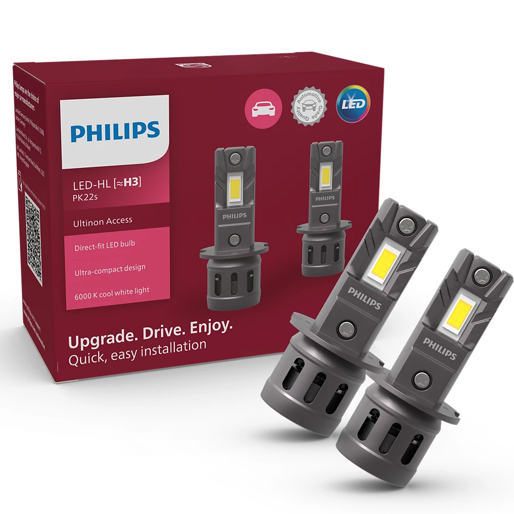 Лампи протитуманних фар PHILIPS Ultinon Access CX H3 0K 2 шт.