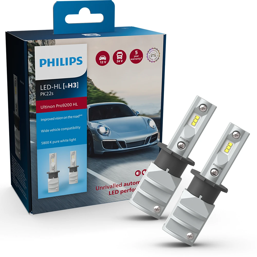 LED PHILIPS Ultinon Pro9200 H3