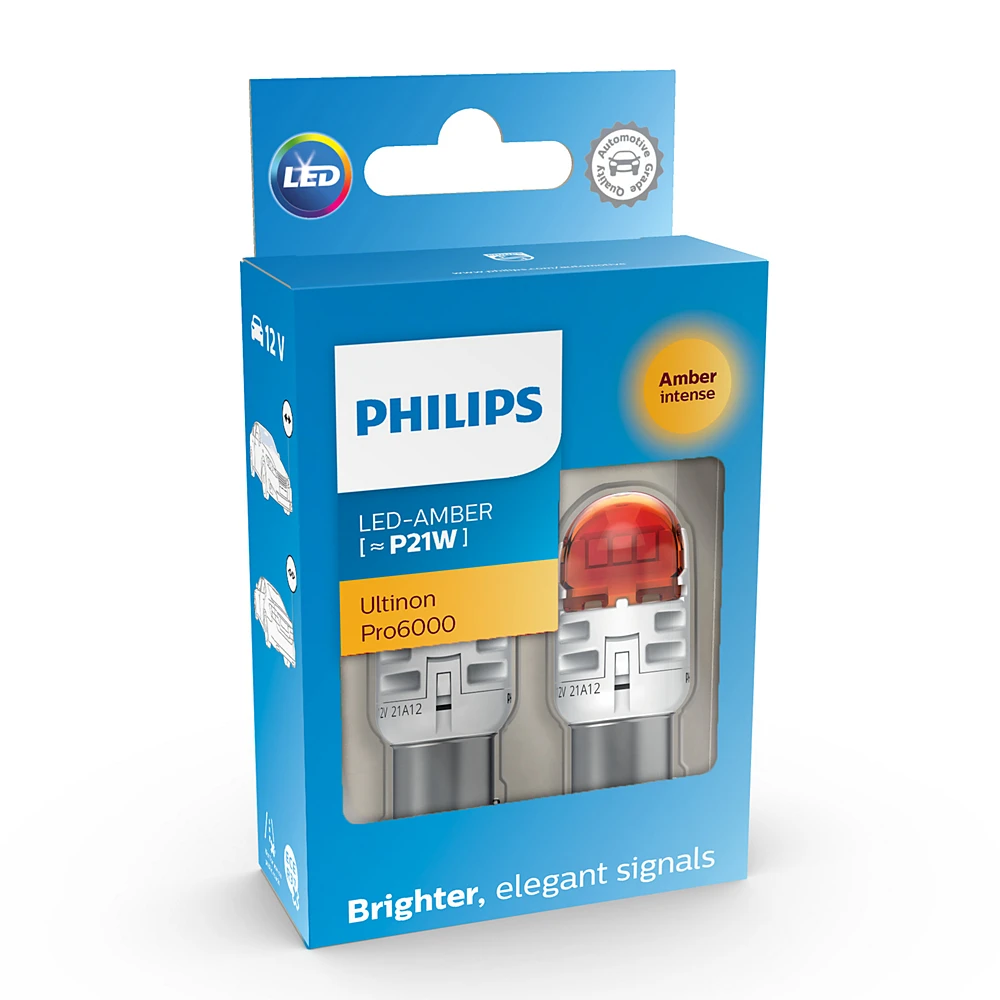 Сигнальні LED PHILIPS Ultinon Pro6000 Si P21W1
