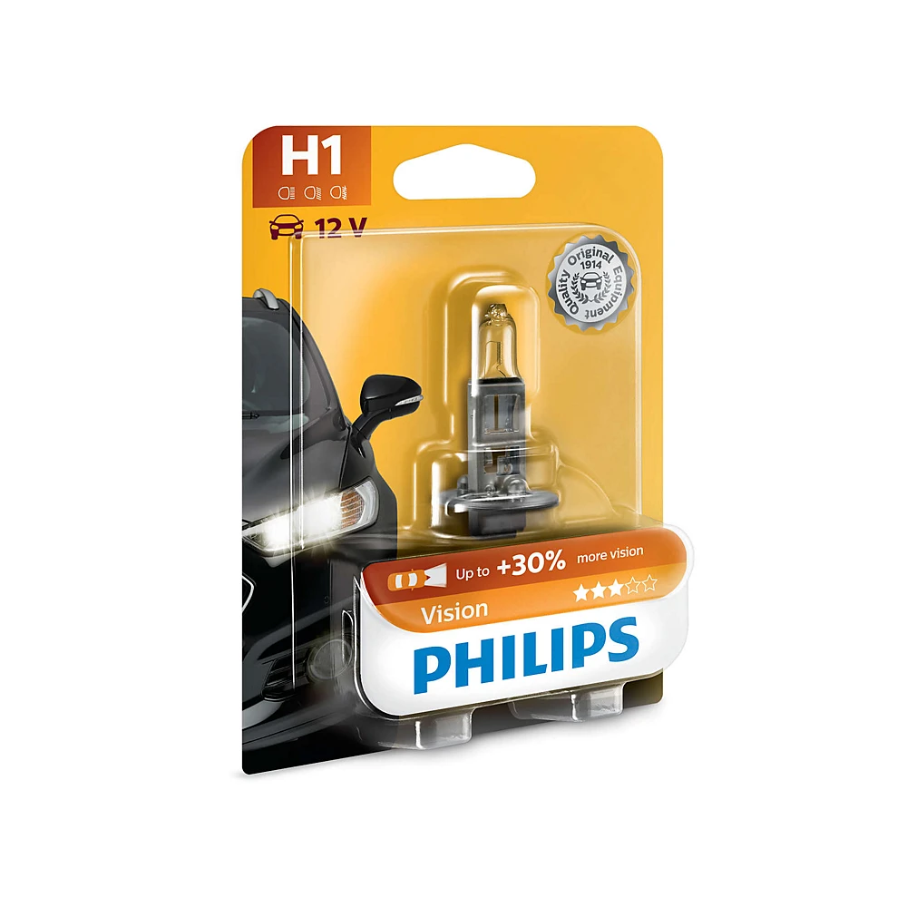 Лампи протитуманних фар PHILIPS Vision H1 0K 1 шт.