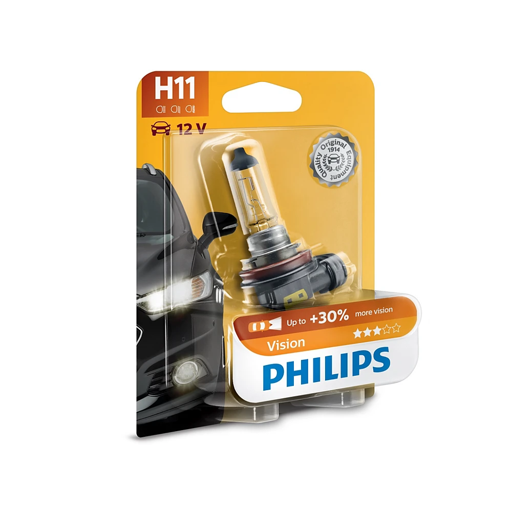 Лампи протитуманних фар PHILIPS Vision H11 0K 1 шт.