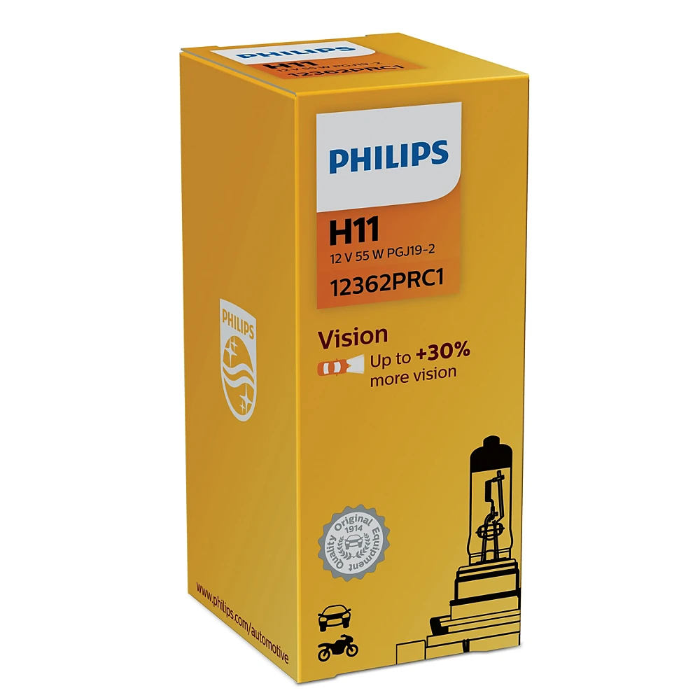 Лампи протитуманних фар PHILIPS Vision H11 0K 1 шт.
