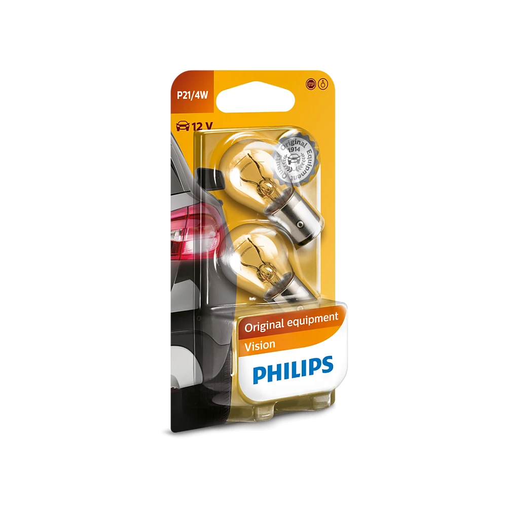 Лампы стоп-сигнала и габарита PHILIPS Vision P21W 0K 1 шт. для Alpina B3 Touring 2007–2013 универсал | галоген