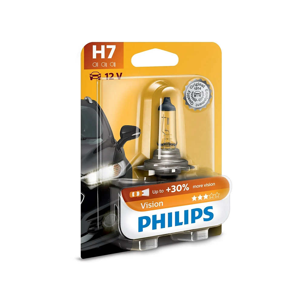 Лампы ближнего света PHILIPS Vision H7 0K 1 шт.