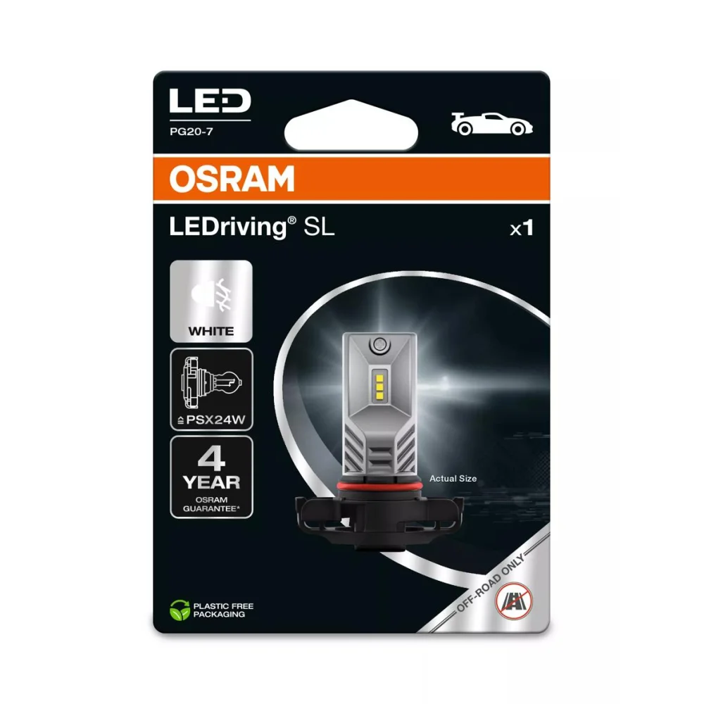 Лампи задніх покажчиків повороту OSRAM LEDriving SL PSX24W 6000K 2 шт. для Volvo XC90 2015–2026 SUV