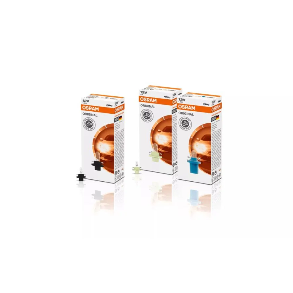 Сигнальные лампы OSRAM ORIGINAL PLASTIC MF BASE B8.5d 1 шт.