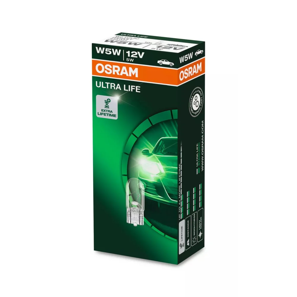 Лампи бічних повторювачів повороту OSRAM ULTRA LIFE W5W 2 шт. для Iveco Daily 1983–1990 вантажний