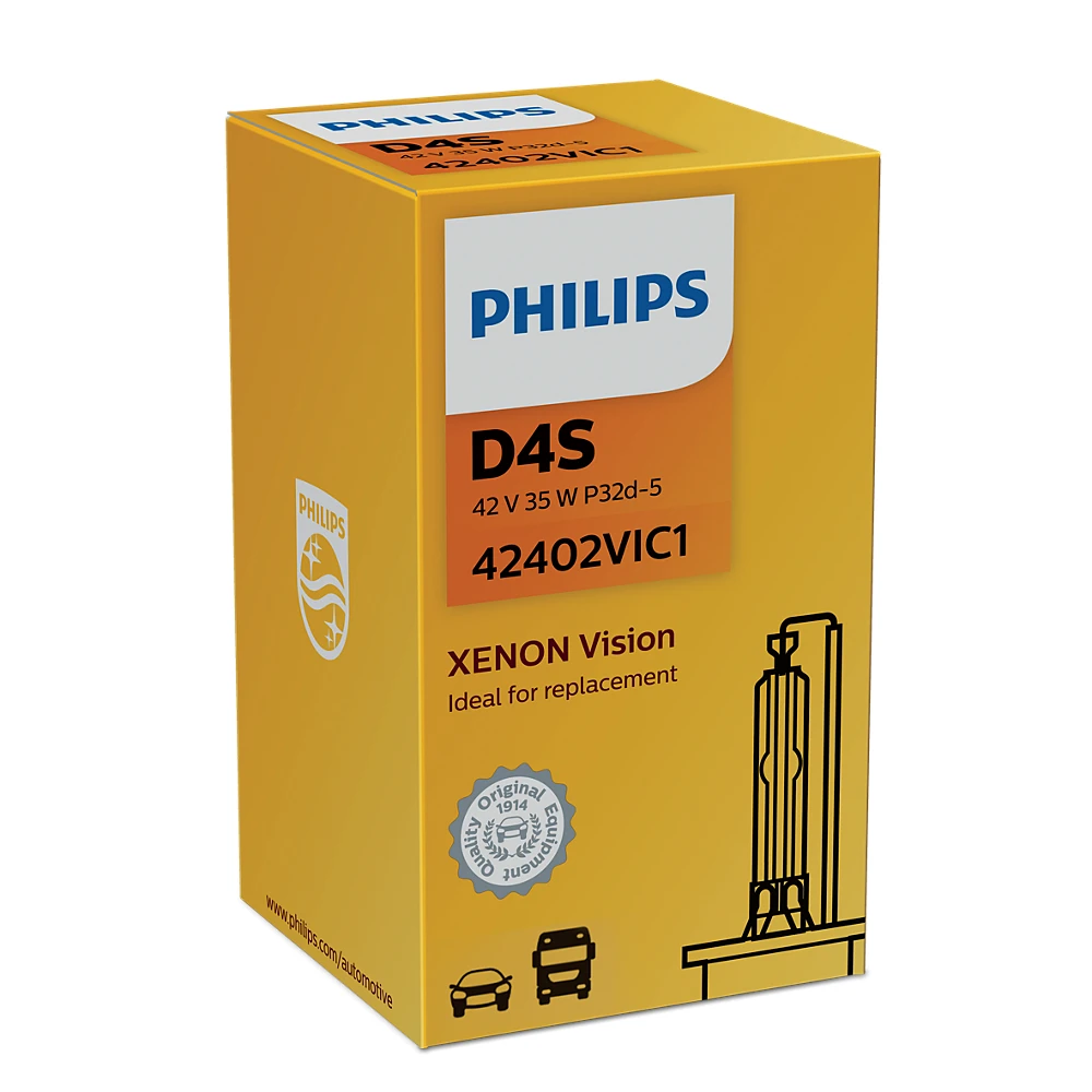 Ксенон PHILIPS Xenon Vision D4S 4300K