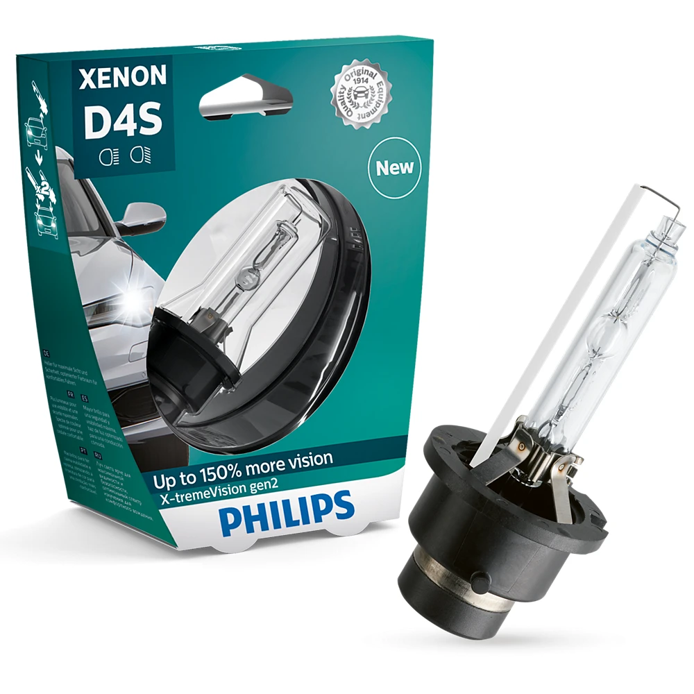 Ксенон PHILIPS Xenon X-tremeVision gen2 D4S 4800K