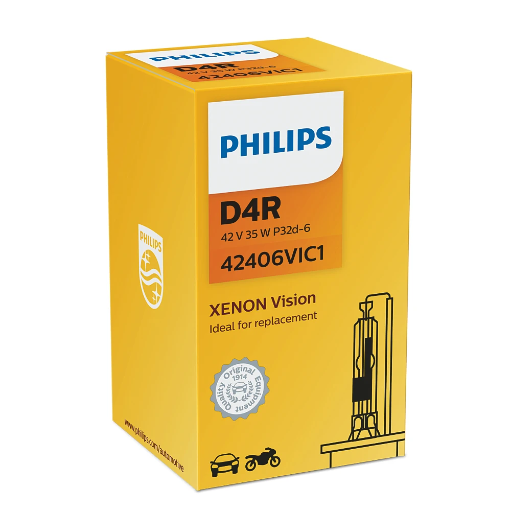 Ксенон PHILIPS Xenon Vision D4R 4300K