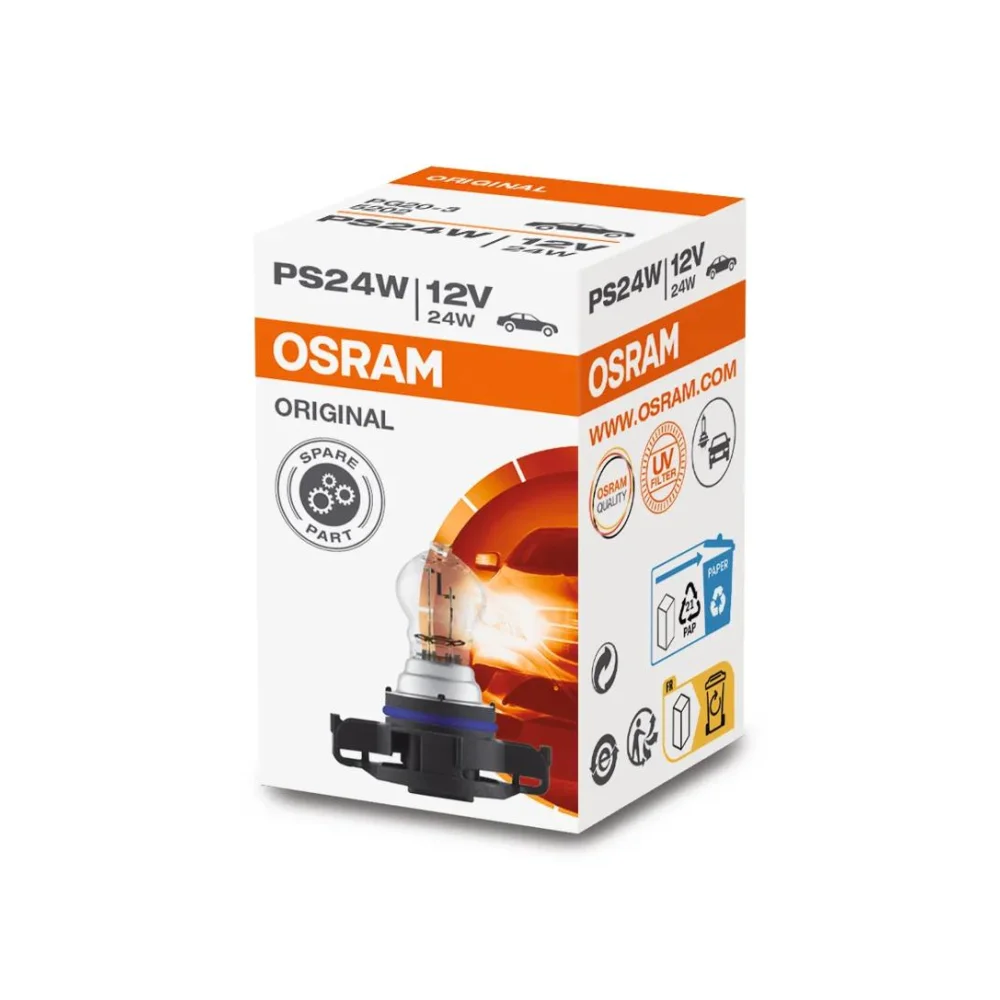 Лампы противотуманных фар OSRAM ORIGINAL PSX PS24W 1 шт. для Jeep Wrangler Iv 2017–2026 SUV | галоген