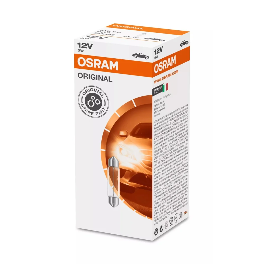 Сигнальные лампы OSRAM ORIGINAL FESTOON SV8.5-8 1 шт.