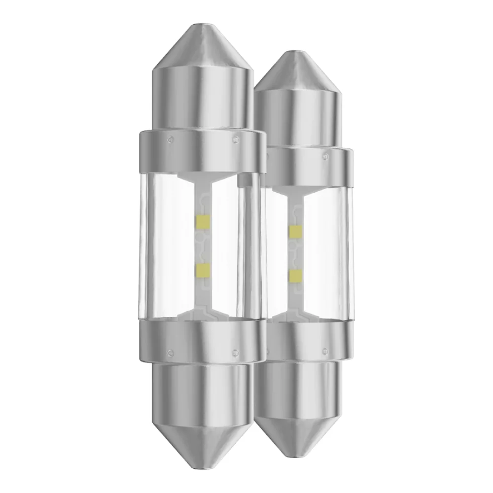 Лампи підсвітки номера OSRAM NIGHT BREAKER LED C5W 6000K 2 шт. для Renault Scenic 2003–2009 MK 2 | MPV