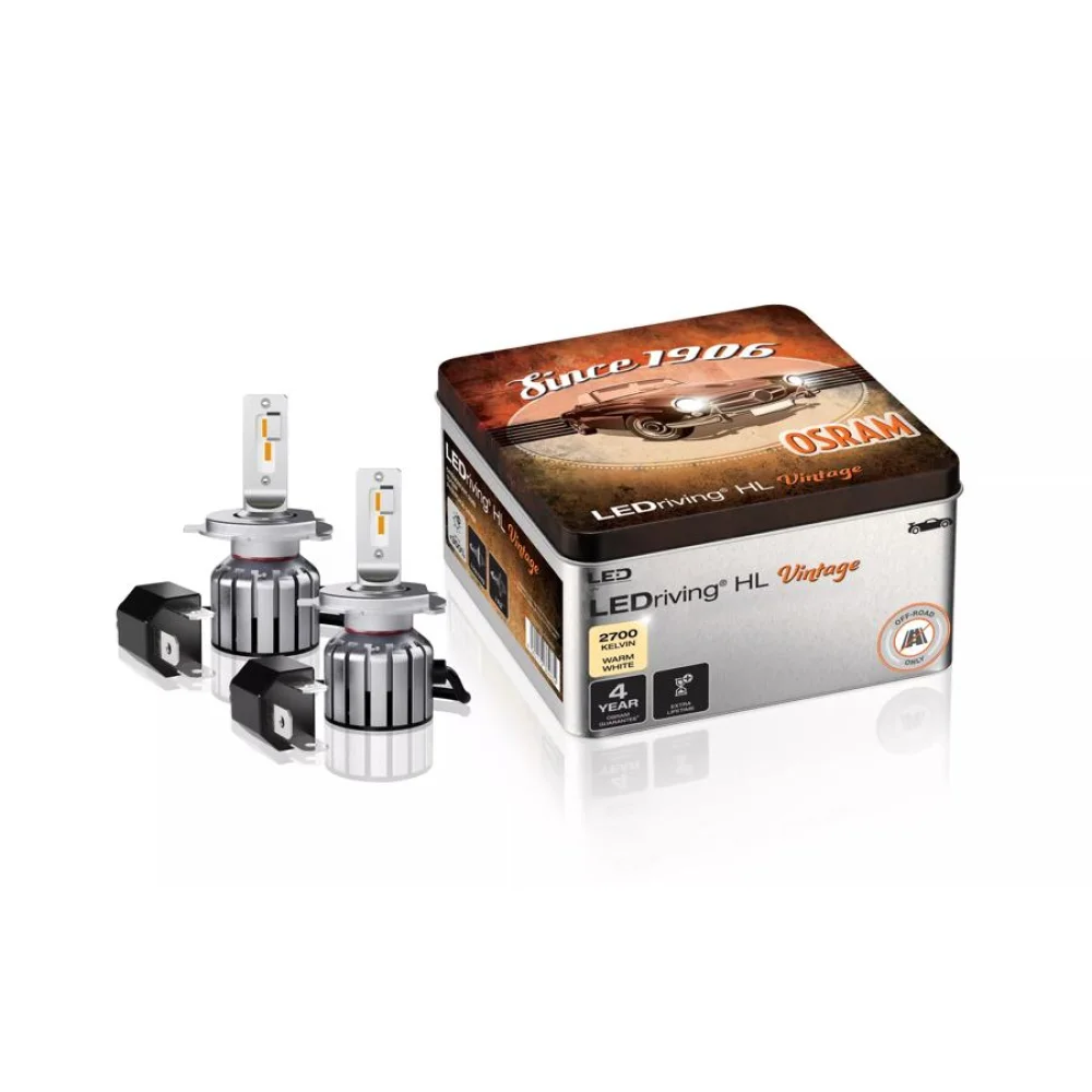 LED лампи OSRAM LEDriving HL VINTAGE H4 2700K 2 шт.