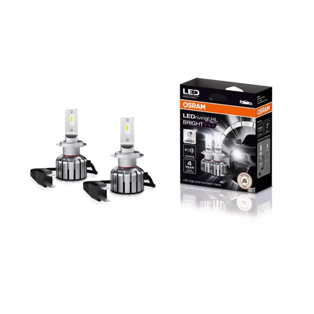 Лампи ближнього світла OSRAM LEDriving HL BRIGHT H7 6000K 2 шт. для Volvo V40 2012–2026 хетчбек
