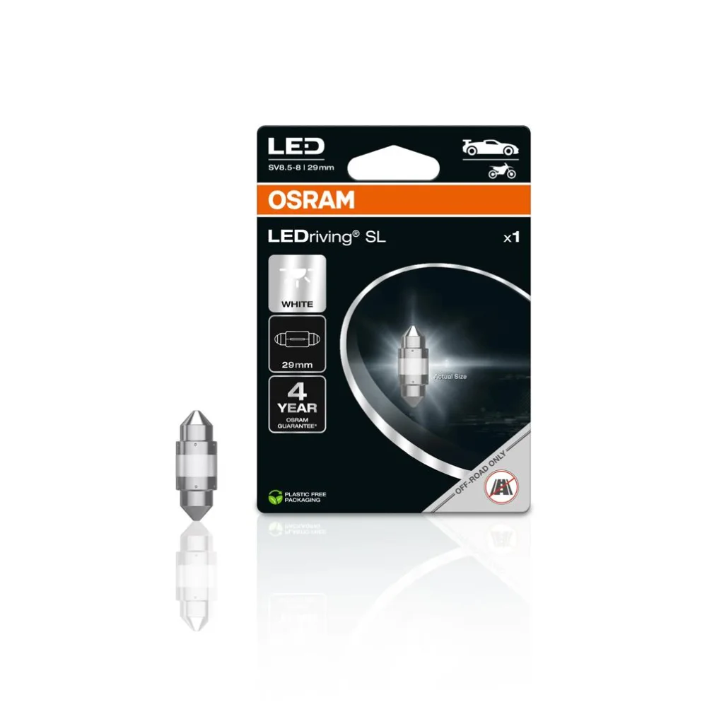 Сигнальные LED лампы OSRAM LEDriving SL WHITE C5W 6000K 1 шт.