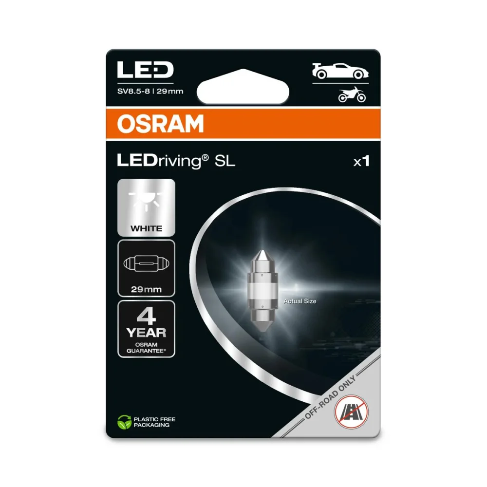 Сигнальные LED лампы OSRAM LEDriving SL WHITE C5W 6000K 1 шт.
