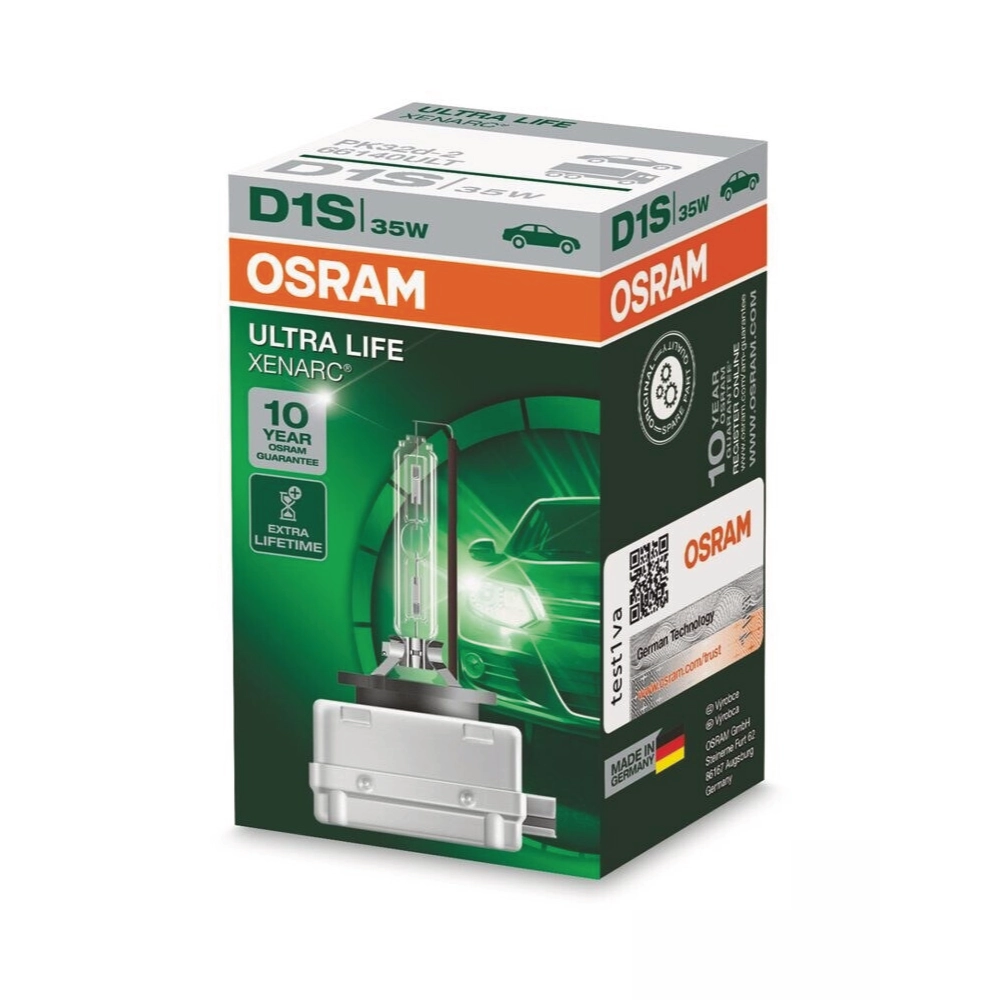 Ксенон OSRAM XENARC ULTRA LIFE D1S 4300K