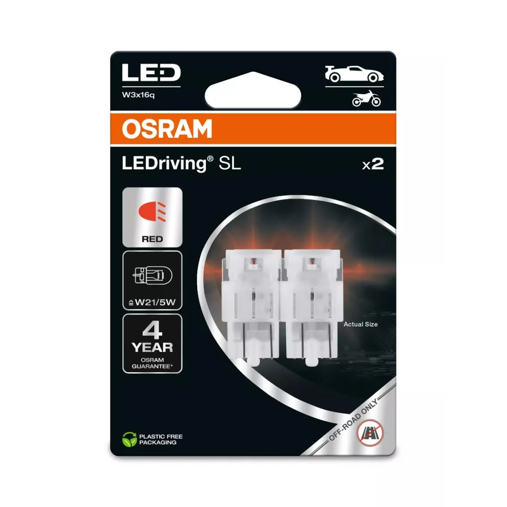 Сигнальные LED лампы OSRAM LEDriving SL W21W/5W 2 шт.