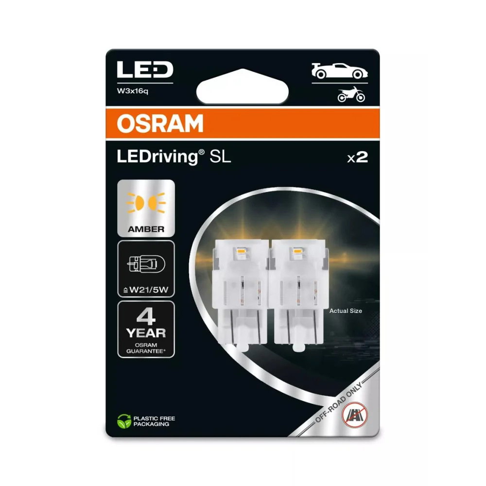 Сигнальные LED лампы OSRAM LEDriving SL W21W/5W 2 шт.