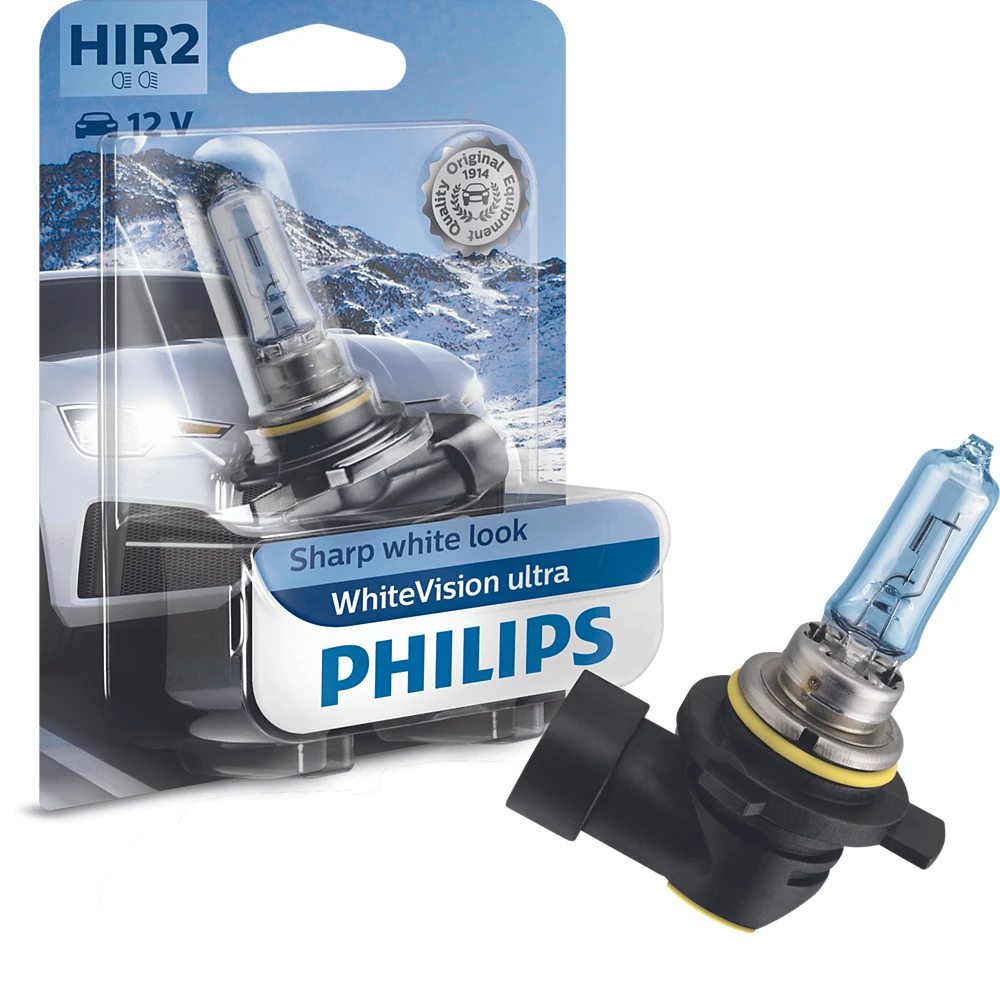 Лампи дальнього світла PHILIPS WhiteVision Ultra HIR2 0K 1 шт.