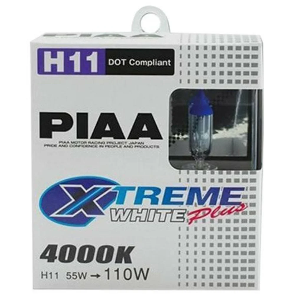 Лампи протитуманних фар PIAA Xtreme White Plus H11 4000K 2 шт.
