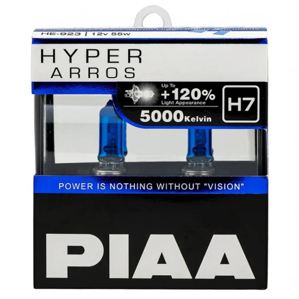 Лампи підсвітки повороту PIAA Hyper Arros H7 5000K 2 шт.