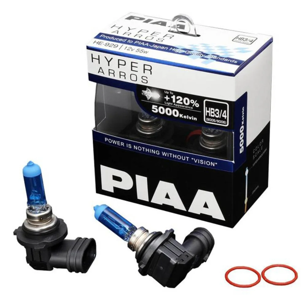 Лампи протитуманних фар PIAA Hyper Arros HB4 5000K 2 шт. для Mazda 3 2009–2011 BL | хетчбек