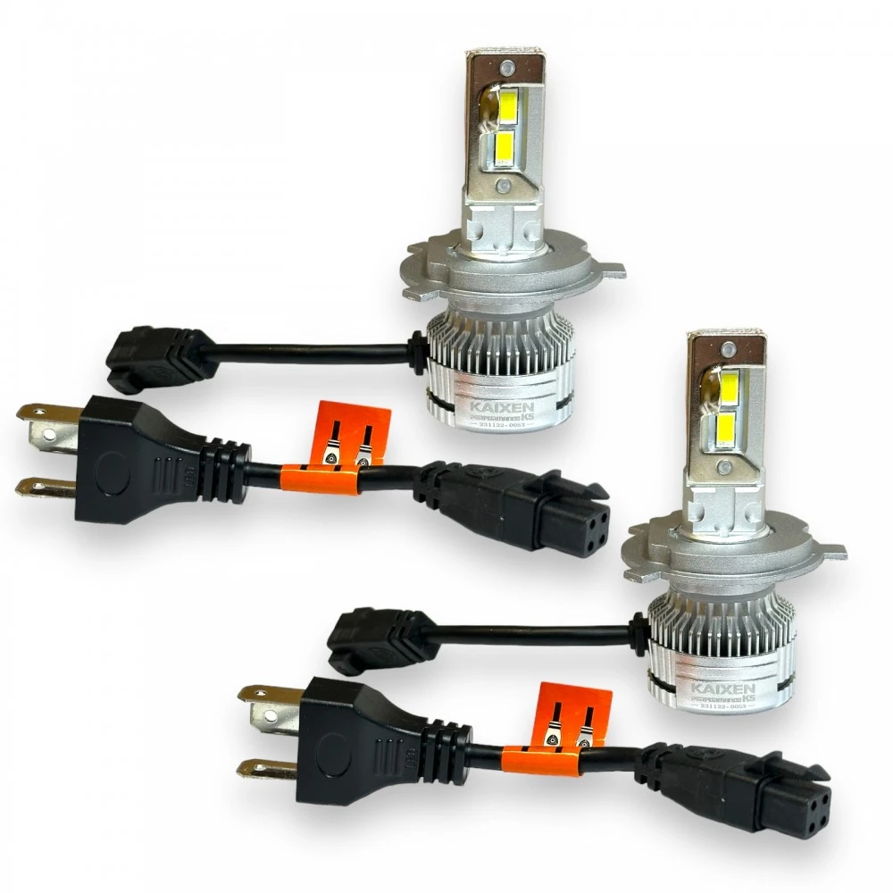 Лампи ближнього світла KAIXEN LED Can Bus K5 H4 6000K 2 шт. для Citroen C1 2005–2014 хетчбек