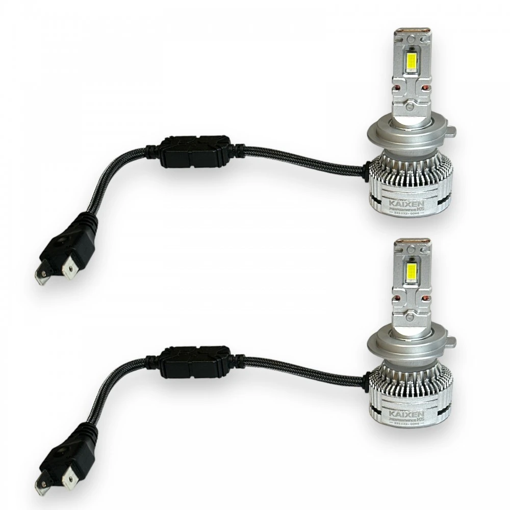 Лампы ближнего света KAIXEN LED Can Bus K5 H7 6000K 2 шт. для Saab 9-5 2001–2005 седан