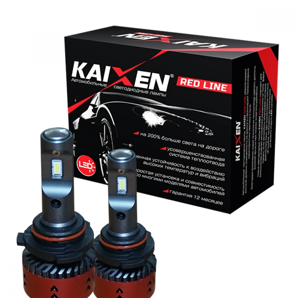 Лампи протитуманних фар KAIXEN LED RedLine HB4 4800K 2 шт.