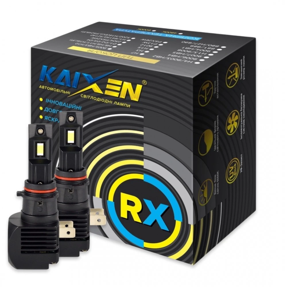 Лампи денних ходових вогнів KAIXEN LED RX P13W 6000K 2 шт.